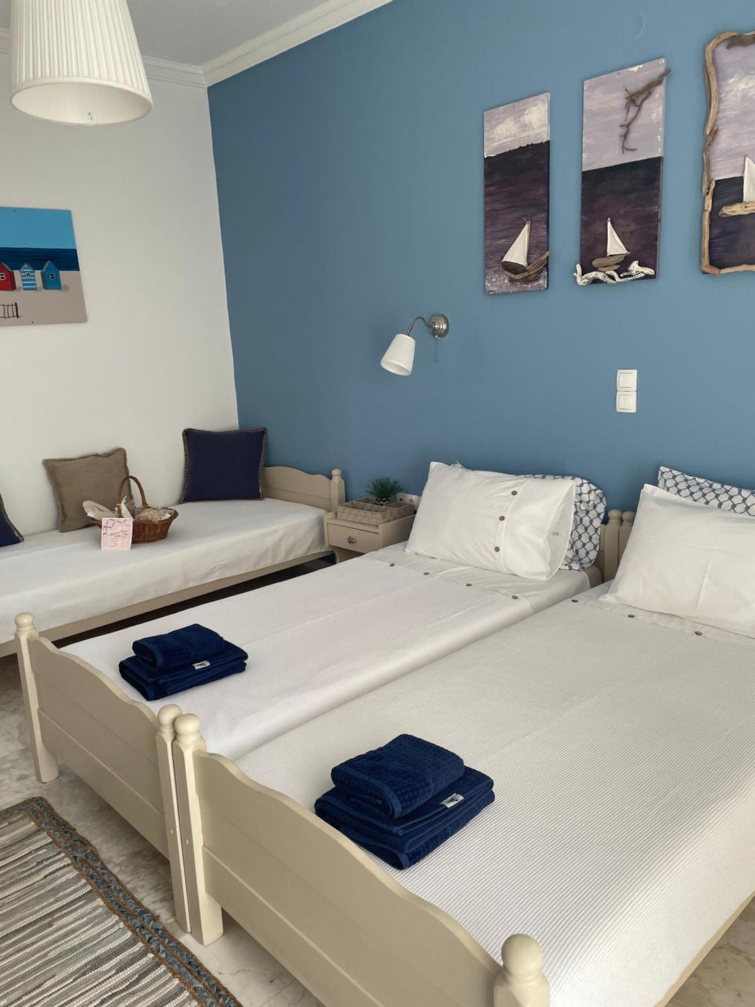 Ilektra Apartments Blue & Red Plataria Oda fotoğraf